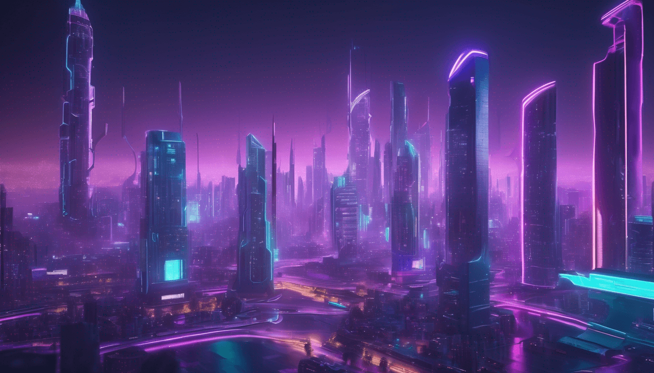 Futuristic city