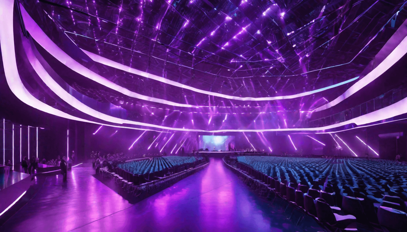 Spectacular futuristic conference venue